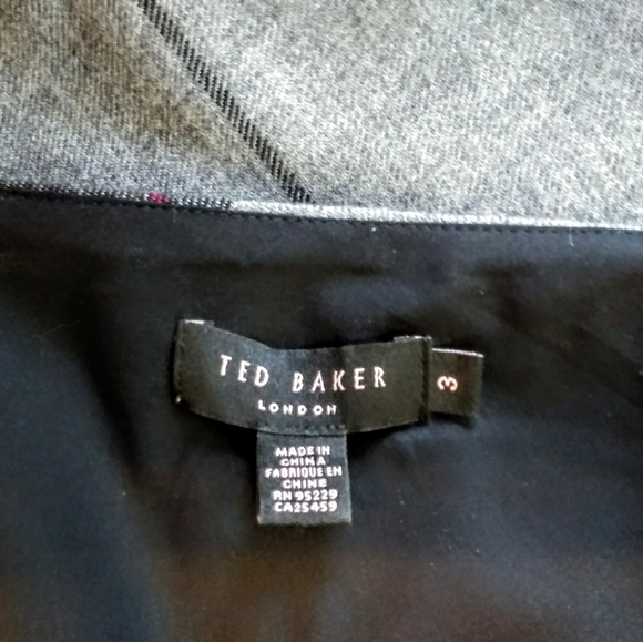 Ted Baker London Plaid Wool Pencil Dress - Picture 6 of 7